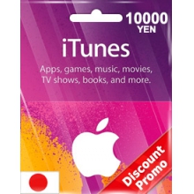 日本APP商店苹果礼品卡 Itunes Gift Card 苹果日服 10000日元